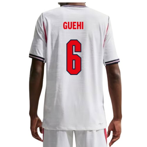 2026-2027 England Authentic Aero-Fit Home Shirt (Guehi 6)
