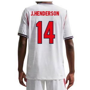 2026-2027 England Authentic Aero-Fit Home Shirt (J.Henderson 14)