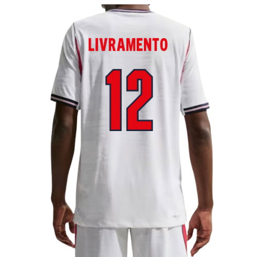 2026-2027 England Authentic Aero-Fit Home Shirt (Livramento 12)