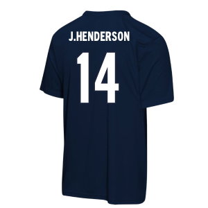 England FIFA World Cup 2026™ T-Shirt (Navy) (J.Henderson 14)