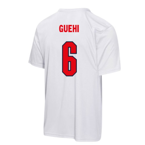 England FIFA World Cup 2026 T-Shirt (White) - Kids (Guehi 6)