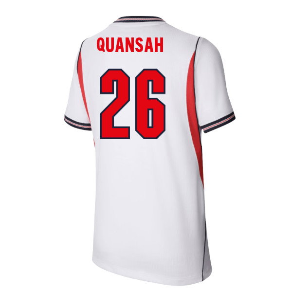 2026-2027 England Home Shirt (Kids) (Quansah 26)