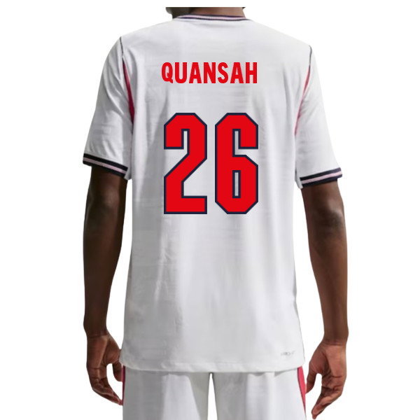 2026-2027 England Authentic Aero-Fit Home Shirt (Quansah 26)