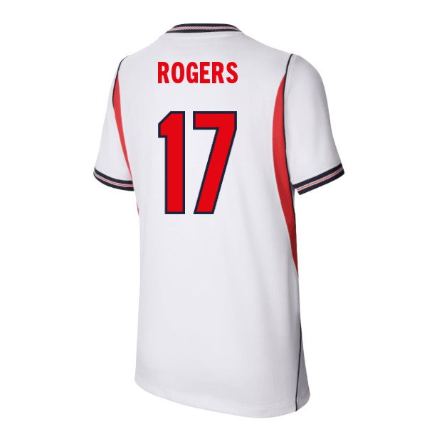 2026-2027 England Home Shirt (Kids) (Rogers 17)
