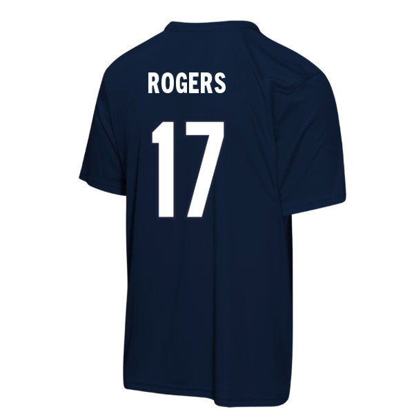 England FIFA World Cup 2026™ T-Shirt (Navy) - Kids (Rogers 17)