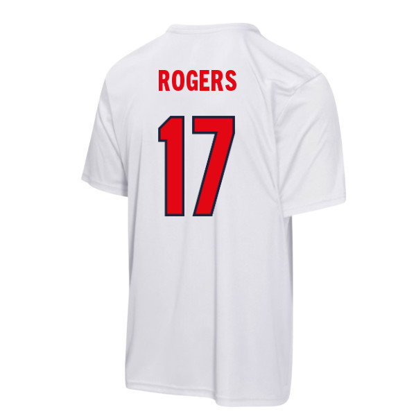 England FIFA World Cup 2026™ T-Shirt (White) - Kids (Rogers 17)