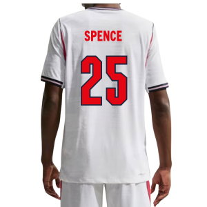 2026-2027 England Authentic Aero-Fit Home Shirt (Spence 25)