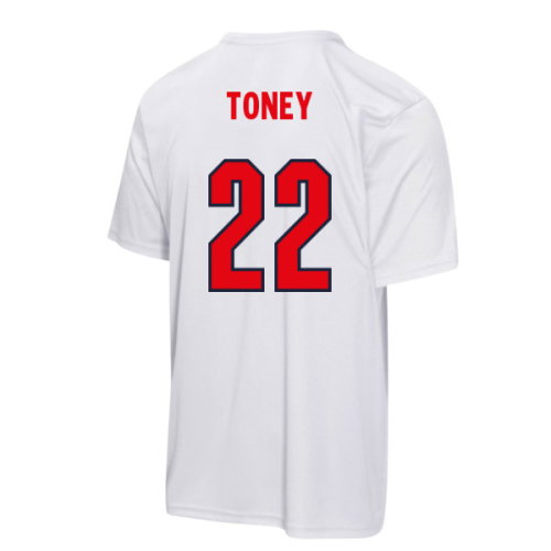 England FIFA World Cup 2026 T-Shirt (White) - Kids (Toney 22)