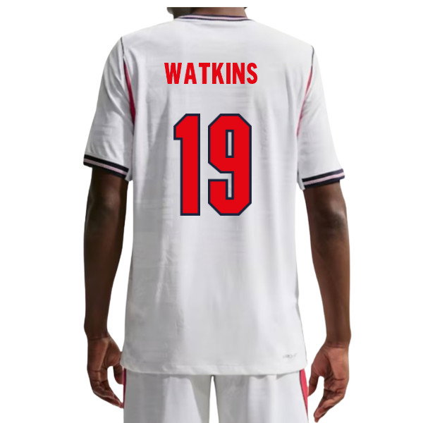 2026-2027 England Authentic Aero-Fit Home Shirt (Watkins 19)
