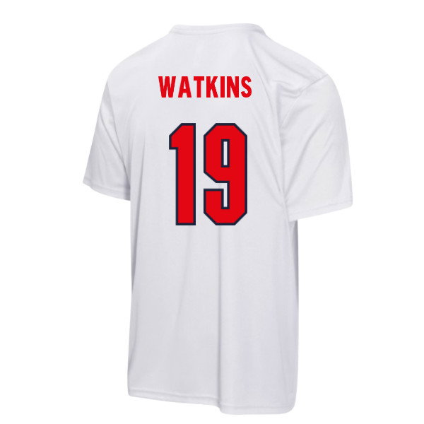 England FIFA World Cup 2026™ T-Shirt (White) - Kids (Watkins 19)