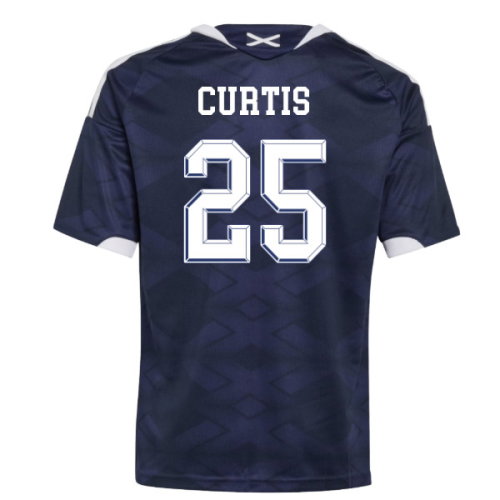 2026-2027 Scotland Home Shirt (Kids) (Curtis 25)
