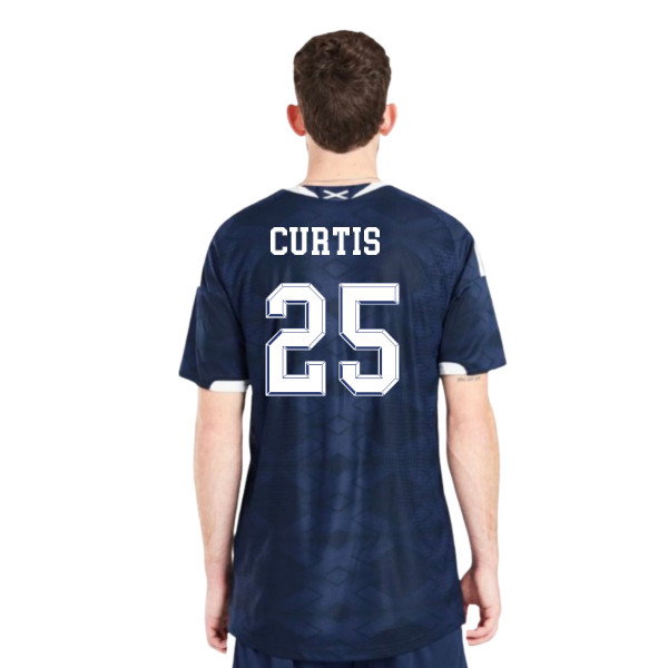 2026-2027 Scotland Authentic Match Home Shirt (Curtis 25)