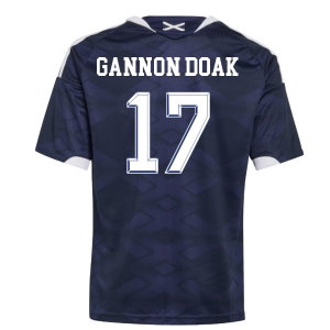 2026-2027 Scotland Home Shirt (Kids) (Gannon Doak 17)