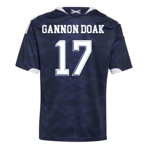 2026-2027 Scotland Home Shirt (Kids) (Gannon Doak 17)