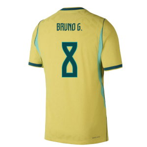 2026-2027 Brazil Authentic Aero-Fit Match Home Shirt (Bruno G. 8)