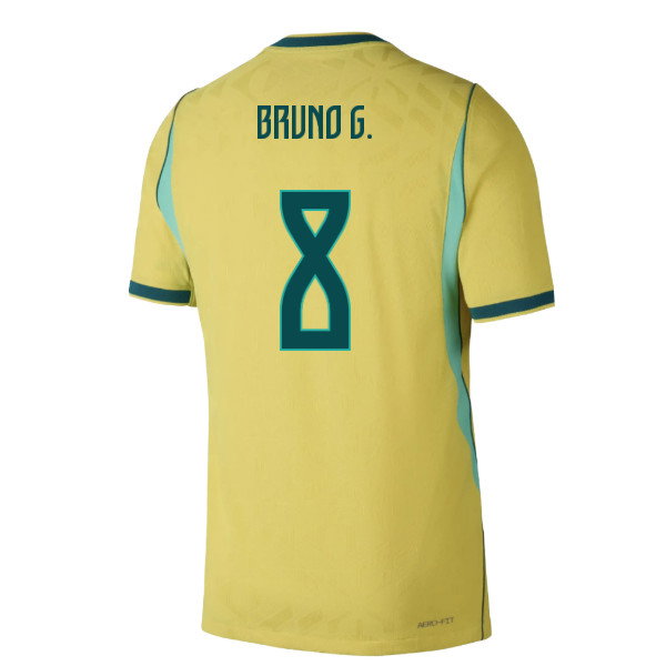 2026-2027 Brazil Authentic Aero-Fit Match Home Shirt (Bruno G. 8)