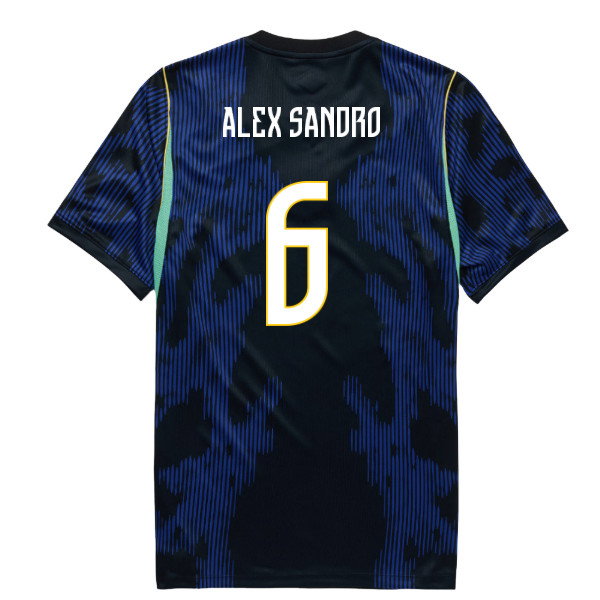 2026-2027 Brazil Away Shirt (Kids) (Alex Sandro 6)