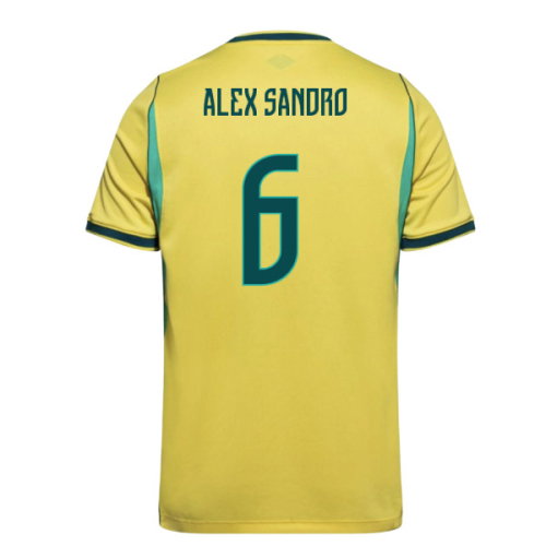 2026-2027 Brazil Home Shirt (Alex Sandro 6)