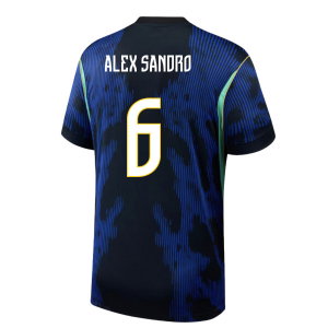 2026-2027 Brazil Away Shirt (Alex Sandro 6)