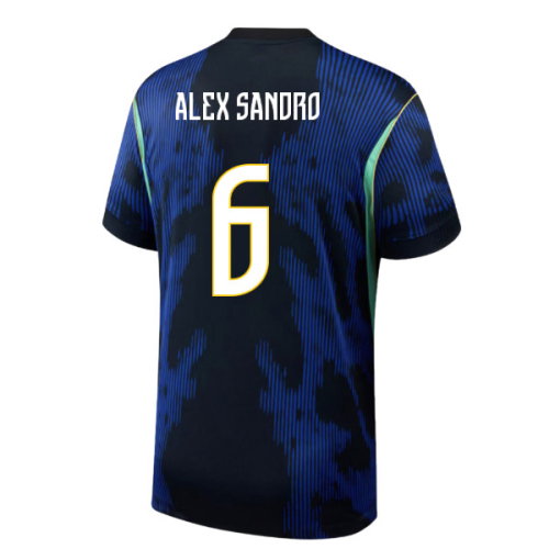 2026-2027 Brazil Away Shirt (Alex Sandro 6)
