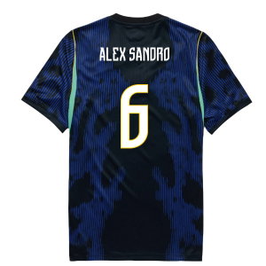 2026-2027 Brazil Away Shirt (Womens) (Alex Sandro 6)