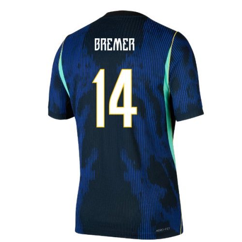 2026-2027 Brazil Match Away Jordan Aero-FIT Authentic Shirt (Bremer 14)