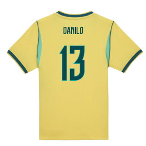 2026-2027 Brazil Home Little Boys Mini Kit (Danilo 13)