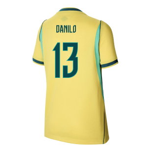 2026-2027 Brazil Home Shirt (Kids) (Danilo 13)