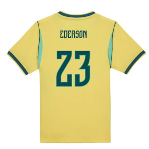 2026-2027 Brazil Home Little Boys Mini Kit (Ederson 23)