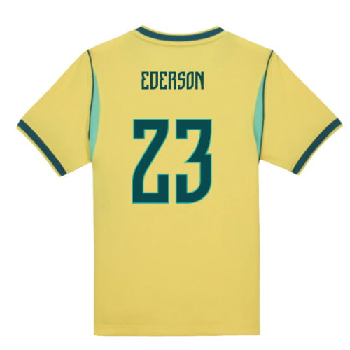 2026-2027 Brazil Home Little Boys Mini Kit (Ederson 23)