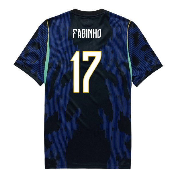 2026-2027 Brazil Away Shirt (Kids) (Fabinho 17)