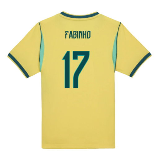 2026-2027 Brazil Home Little Boys Mini Kit (Fabinho 17)