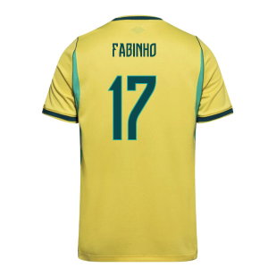 2026-2027 Brazil Home Shirt (Fabinho 17)