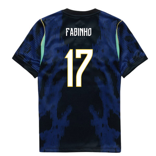 2026-2027 Brazil Away Mini Kit (Fabinho 17)
