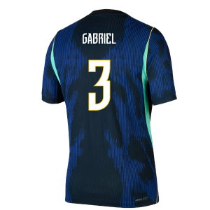 2026-2027 Brazil Match Away Jordan Aero-FIT Authentic Shirt (Gabriel 3)