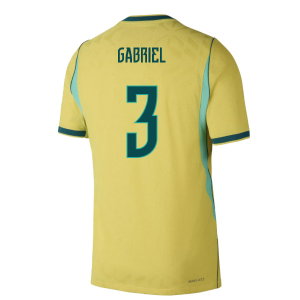 2026-2027 Brazil Authentic Aero-Fit Match Home Shirt (Gabriel 3)
