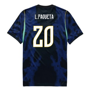 2026-2027 Brazil Away Shirt (Kids) (L.Paqueta 20)
