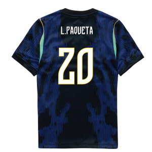 2026-2027 Brazil Away Mini Kit (L.Paqueta 20)