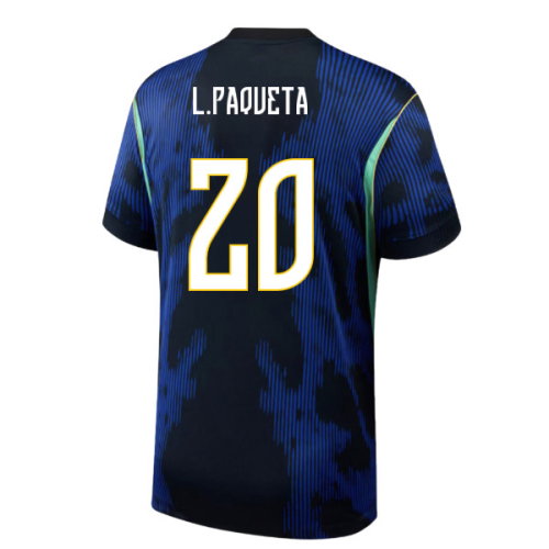 2026-2027 Brazil Away Shirt (L.Paqueta 20)