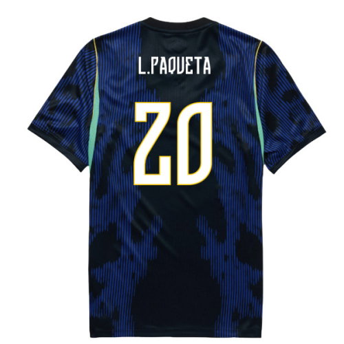 2026-2027 Brazil Away Shirt (Womens) (L.Paqueta 20)