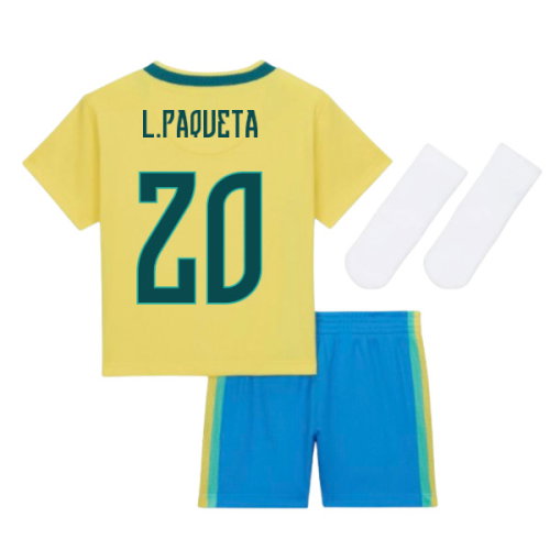 2026-2027 Brazil Home Baby Kit (L.Paqueta 20)
