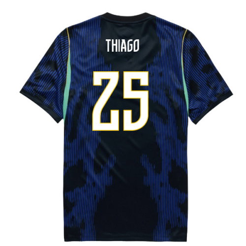 2026-2027 Brazil Away Shirt (Kids) (Thiago 25)