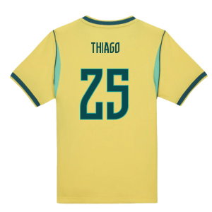 2026-2027 Brazil Home Little Boys Mini Kit (Thiago 25)