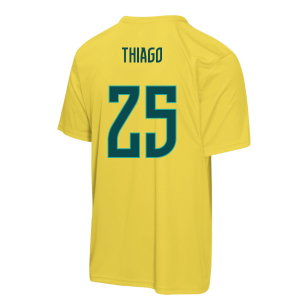 Brazil FIFA World Cup 2026™ T-Shirt (Yellow) - Kids (Thiago 25)
