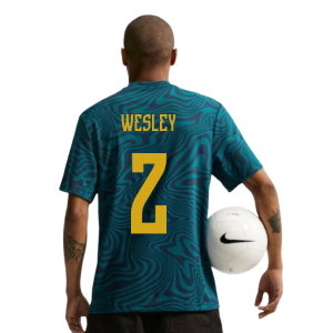 2026-2027 Brazil Primary Dri-Fit Shirt (Geode Teal) (Wesley 2)