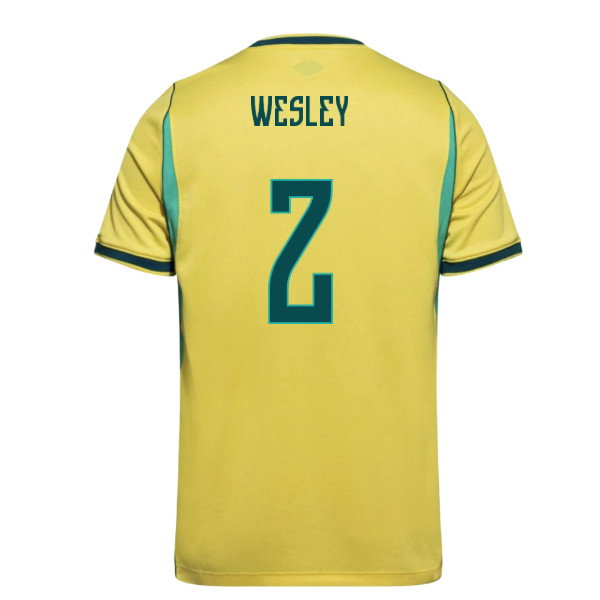 2026-2027 Brazil Home Shirt (Wesley 2)