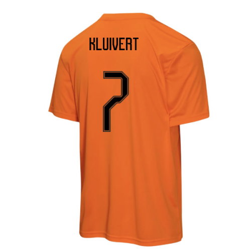 Netherlands FIFA World Cup 2026 T-Shirt (Orange) - Kids (Kluivert 7)