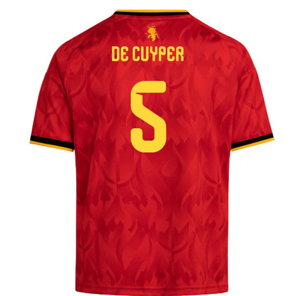 2026-2027 Belgium Home Mini Kit (De Cuyper 5)