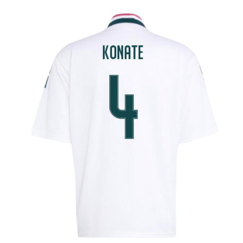 2026-2027 Real Madrid Stadium Jersey (White) (Konate 4)
