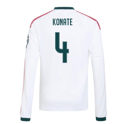 2026-2027 Real Madrid Long Sleeve Home Shirt (Kids) (Konate 4)